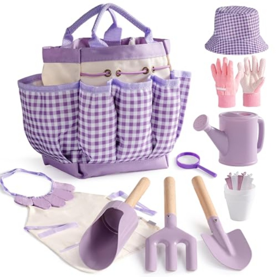 Gardening Tools Toddler - Gardening Set, 17PCS Toddler Gardening Tools,