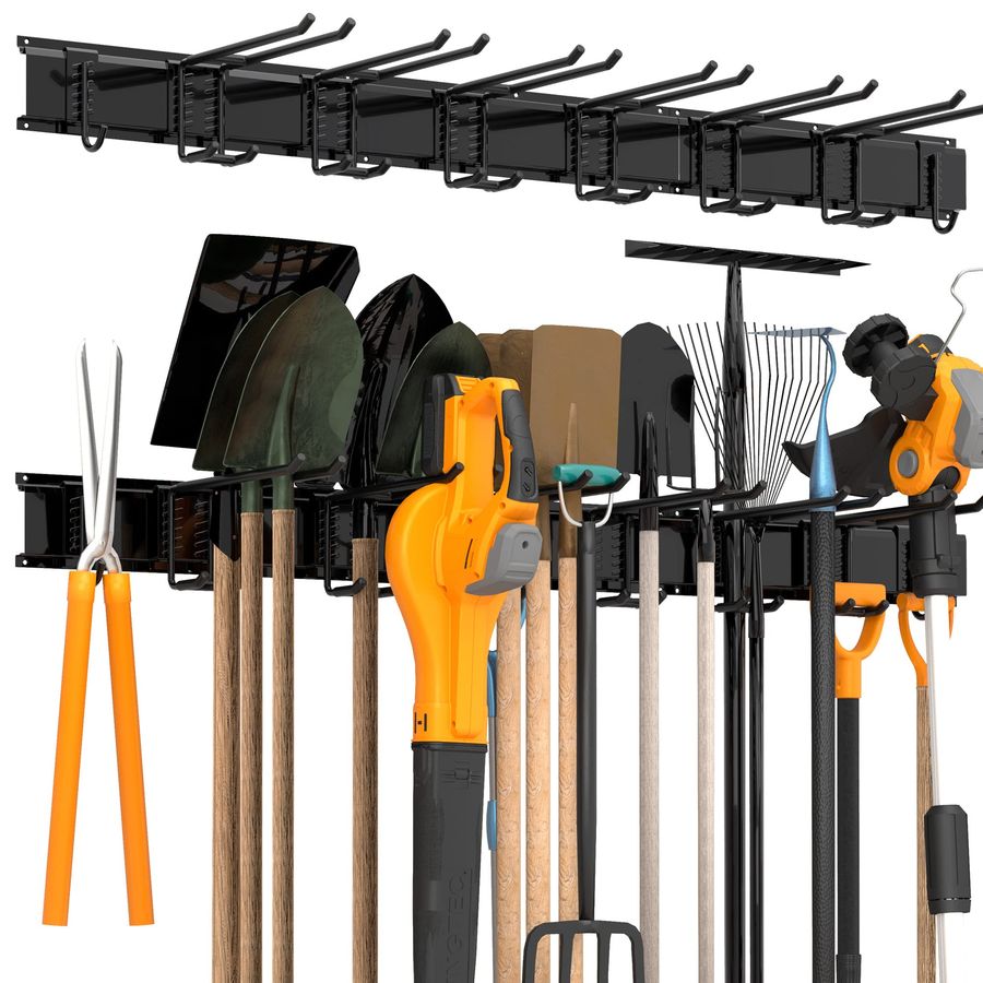 Gardening Tools Rack - Heavy Duty Garage Storage Rack System,