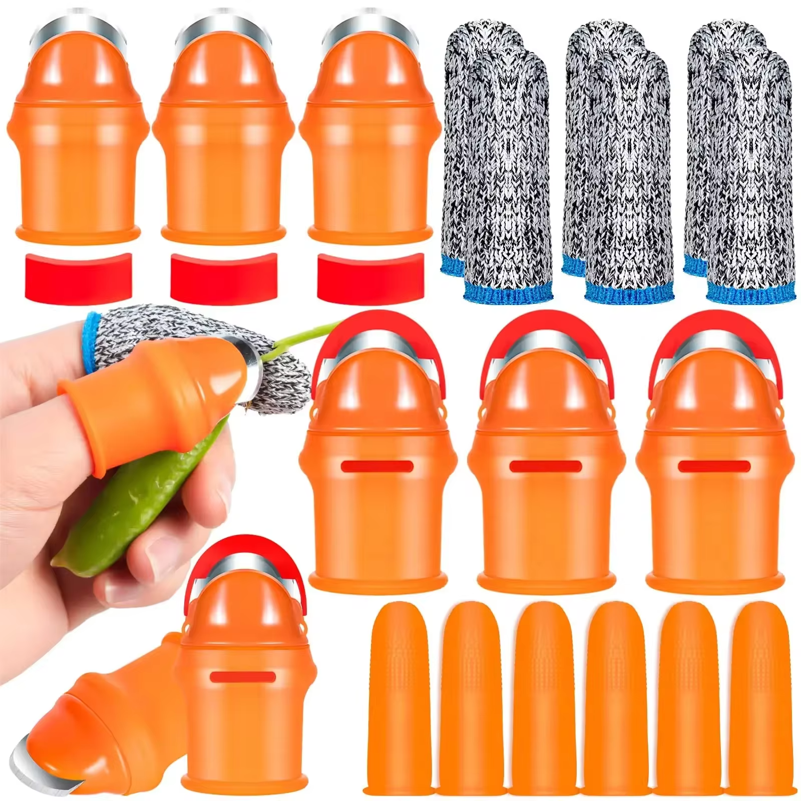 Gardening Tools Knife - Gardening Silicone Thumb Knife Protector Harvesting