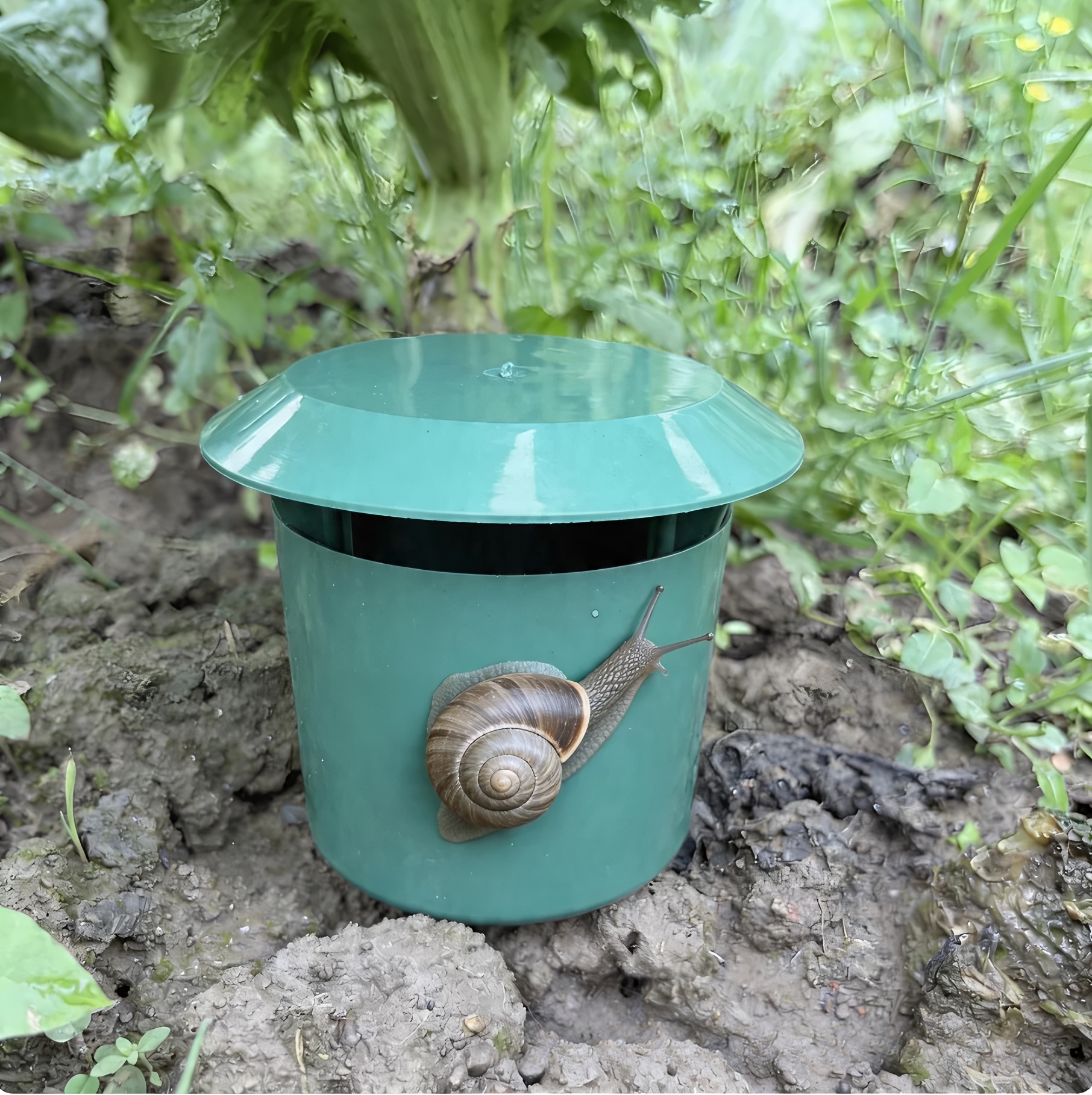 Gardening Tools Rack - Plastic Snail Trap Cage, Reusable Snail