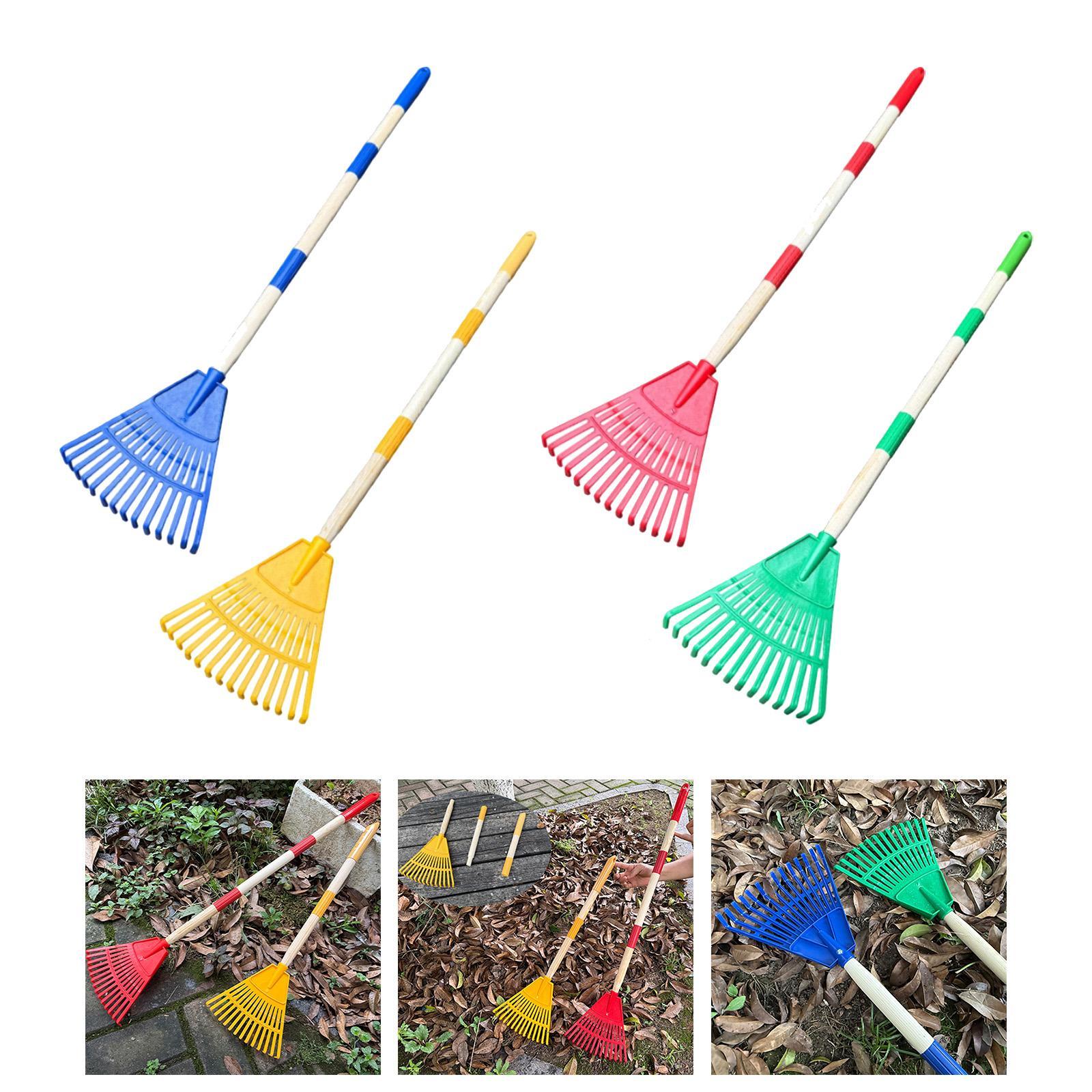 Gardening Tools Toddler - Leaf Rake 3 Sections with Long