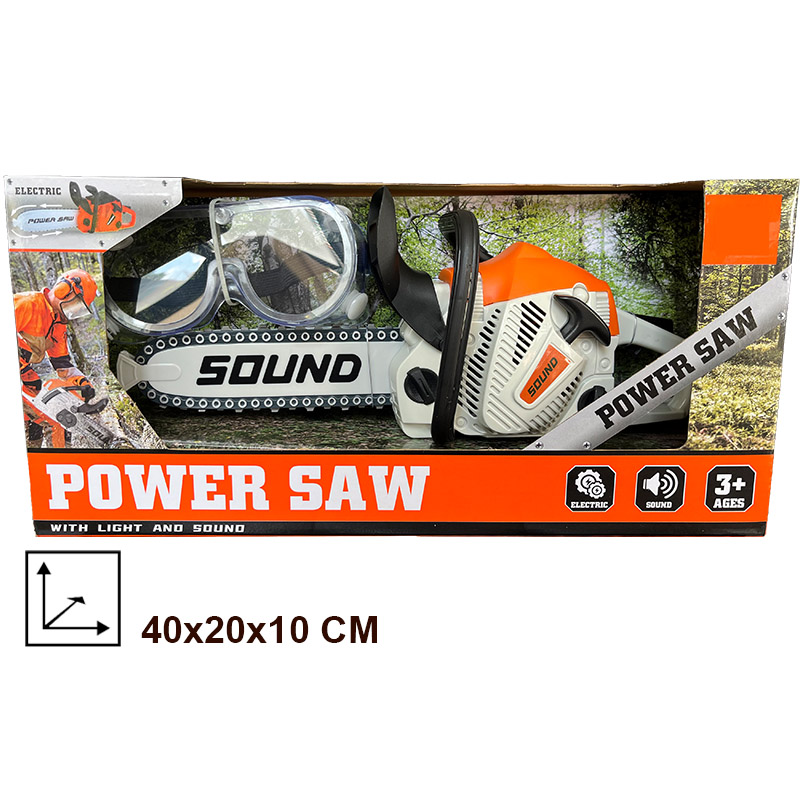 Toy Chainsaw with Goggles Chil - مراجعة Gardening Tools Toddler وسعره