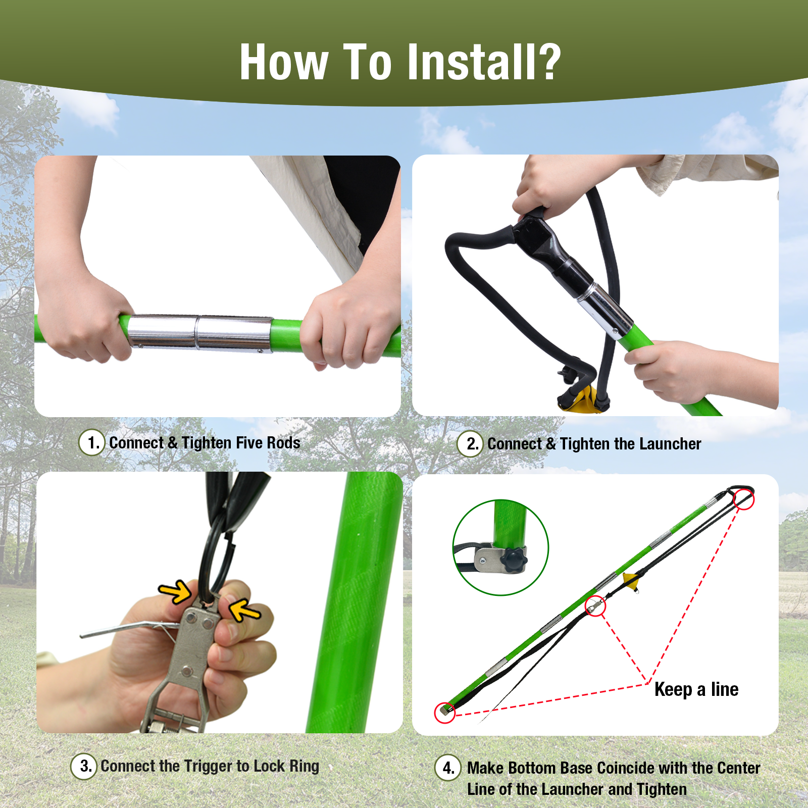 Slingshot Arborist Throwing Ro - مراجعة Gardening Tools Knife وسعره