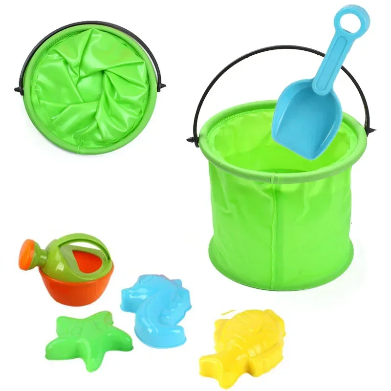Beach Sand Bucket Toy  Collaps - مراجعة Gardening Tools Toddler وسعره