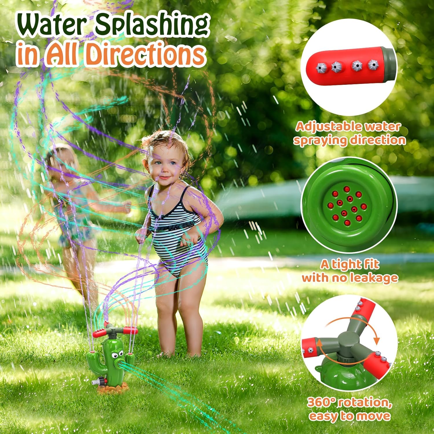 Water Spray Toy Cactus Sprinkl - مراجعة Gardening Tools Toddler وسعره
