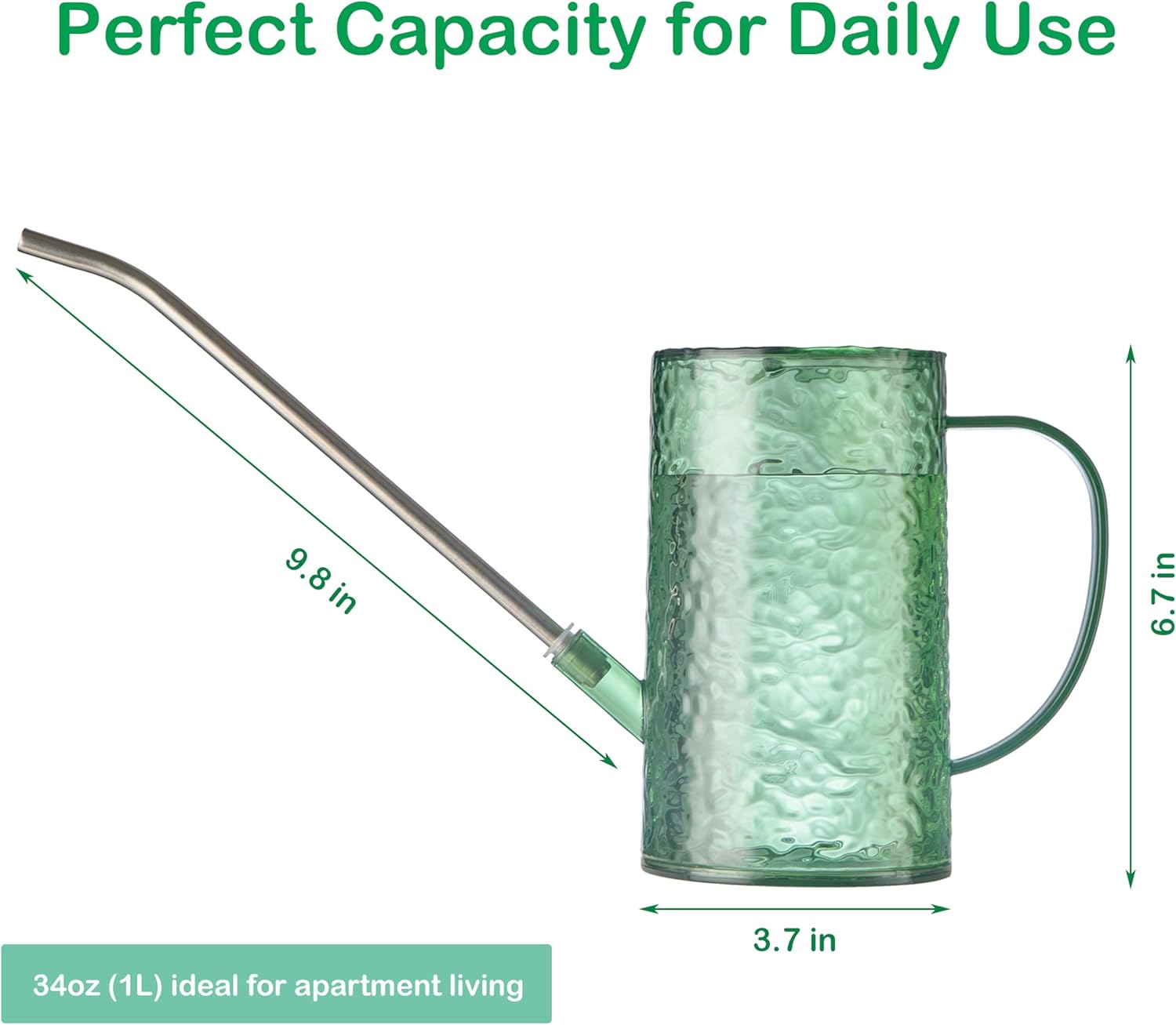 Small Watering Can for Indoor  - مراجعة Watering Can Long Spout وسعره