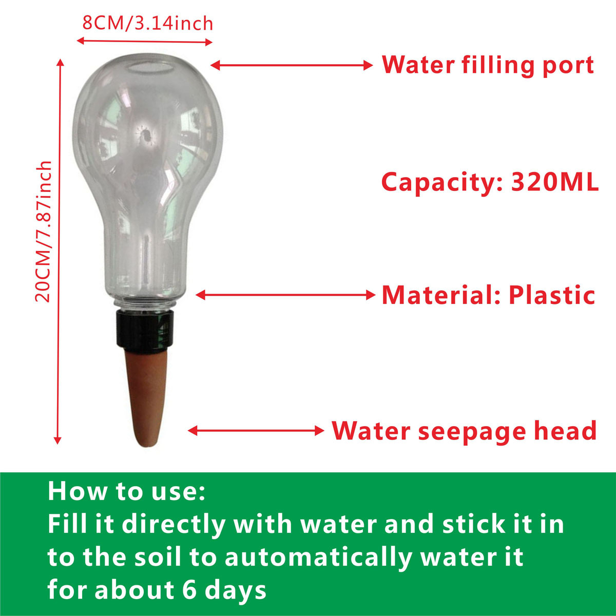 Garden Automatic Watering Tool - مراجعة Gardening Tools Diy وسعره