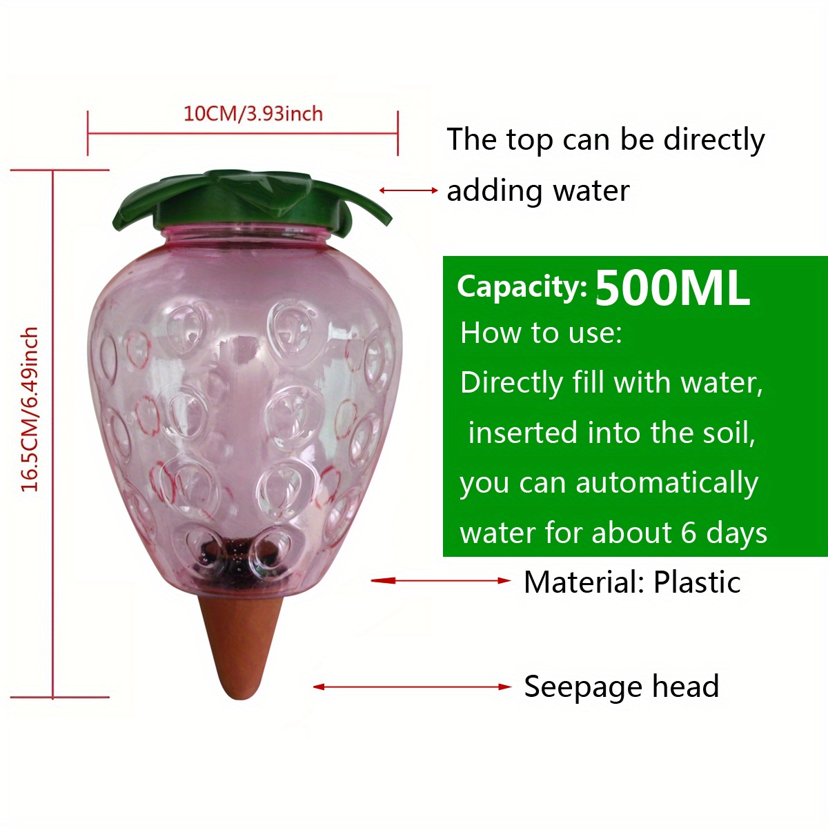 2 Pcs Automatic Watering Tool  - مراجعة Gardening Tools Diy وسعره