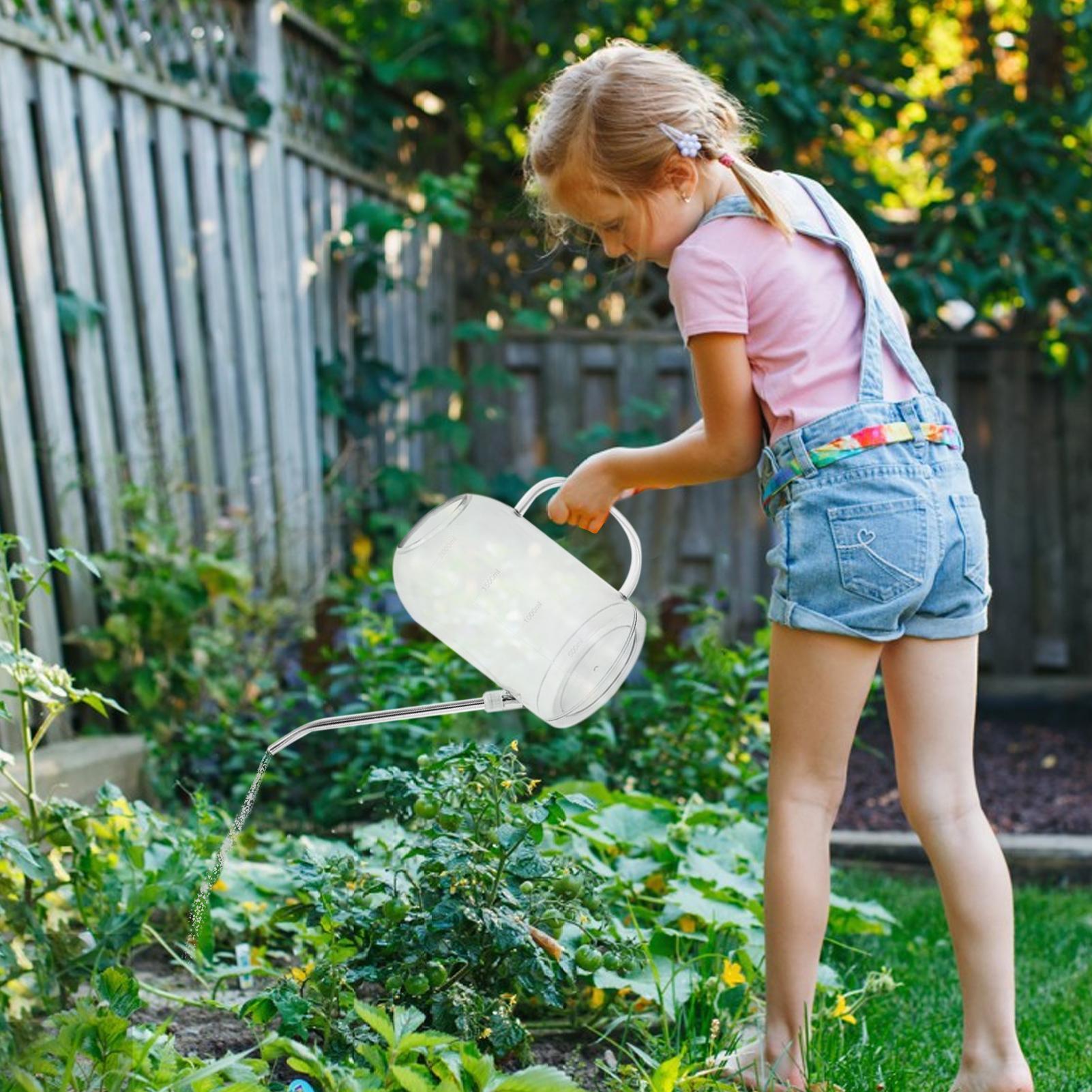 2L Cute Handheld Long Spout Wa - مراجعة Watering Can Long Spout وسعره