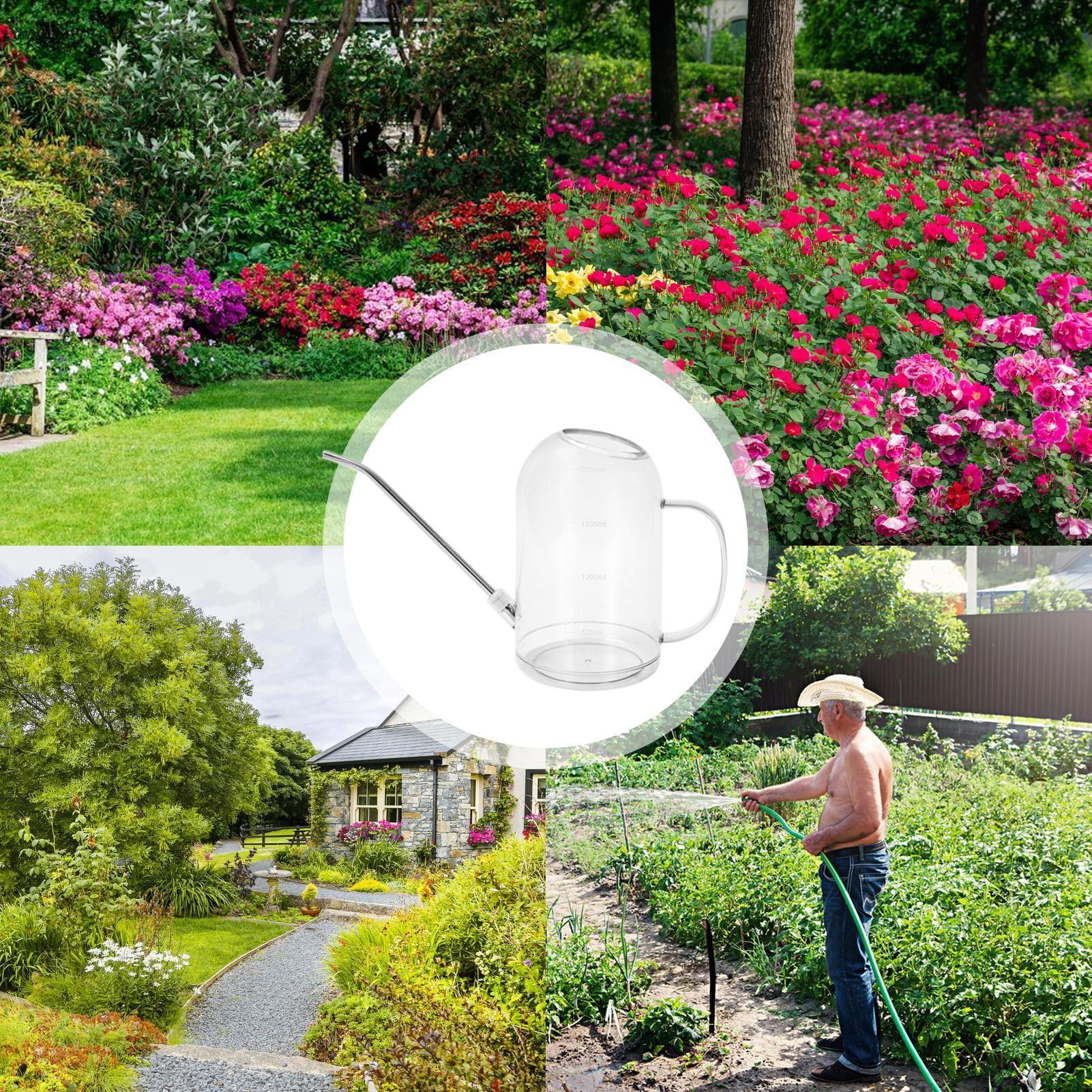 2L Cute Handheld Long Spout Wa - مراجعة Watering Can Long Spout وسعره