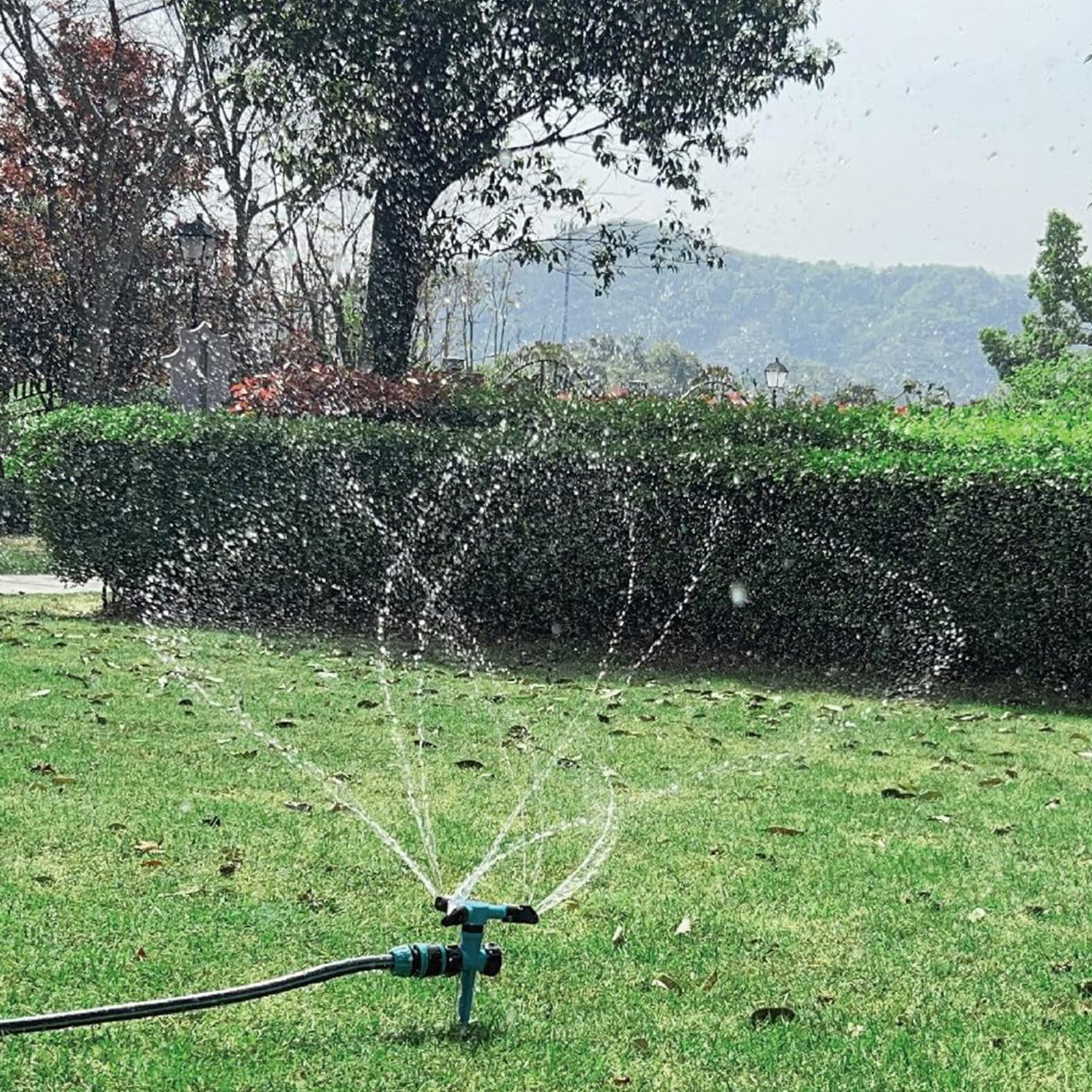 Automatic Rotating Water Sprin - مراجعة Gardening Tools Diy وسعره