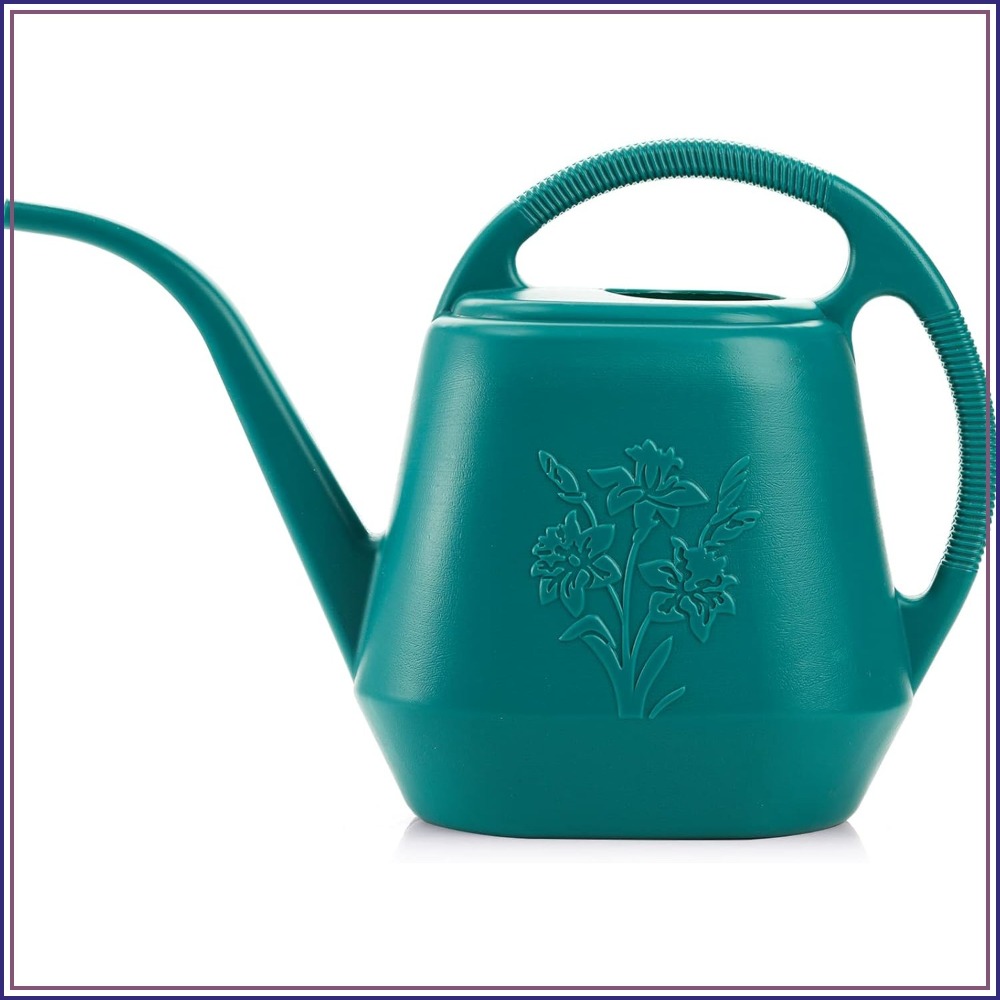 1-Gallon Plastic Watering Can  - مراجعة Watering Can Long Spout وسعره