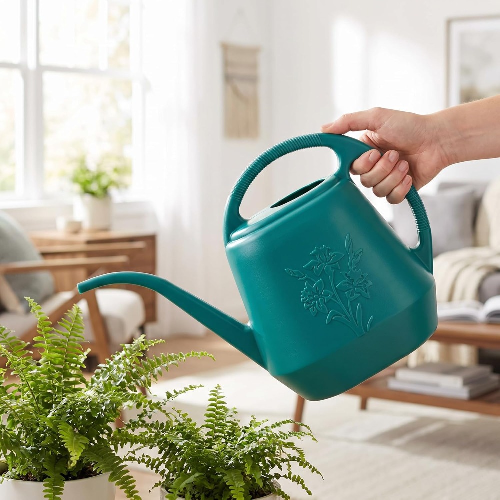 1-Gallon Plastic Watering Can  - مراجعة Watering Can Long Spout وسعره