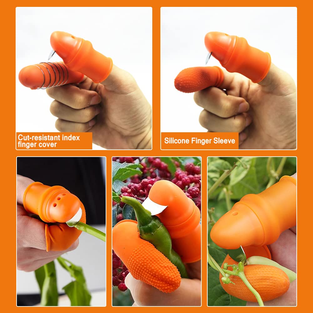 Gardening Silicone Thumb Knife - مراجعة Gardening Tools Knife وسعره