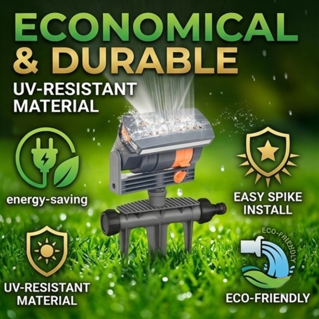 Automatic Oscillating Sprinkle - مراجعة Gardening Tools Diy وسعره