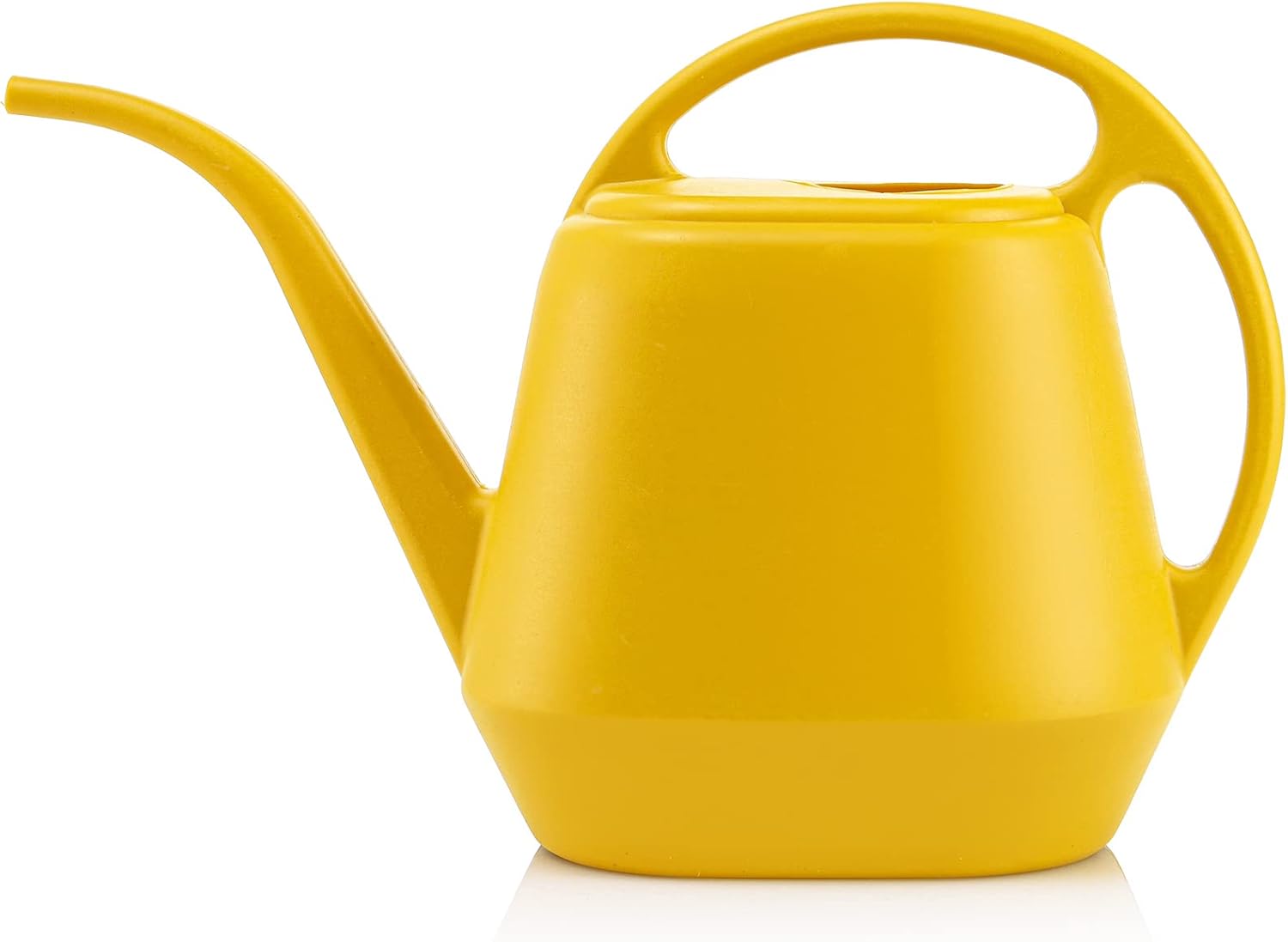 Yellow 1-Gallon Plastic Wateri - مراجعة Watering Can Long Spout وسعره