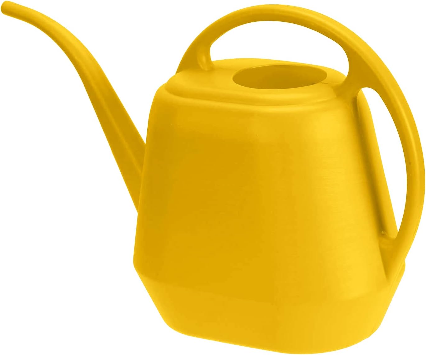 Yellow 1-Gallon Plastic Wateri - مراجعة Watering Can Long Spout وسعره