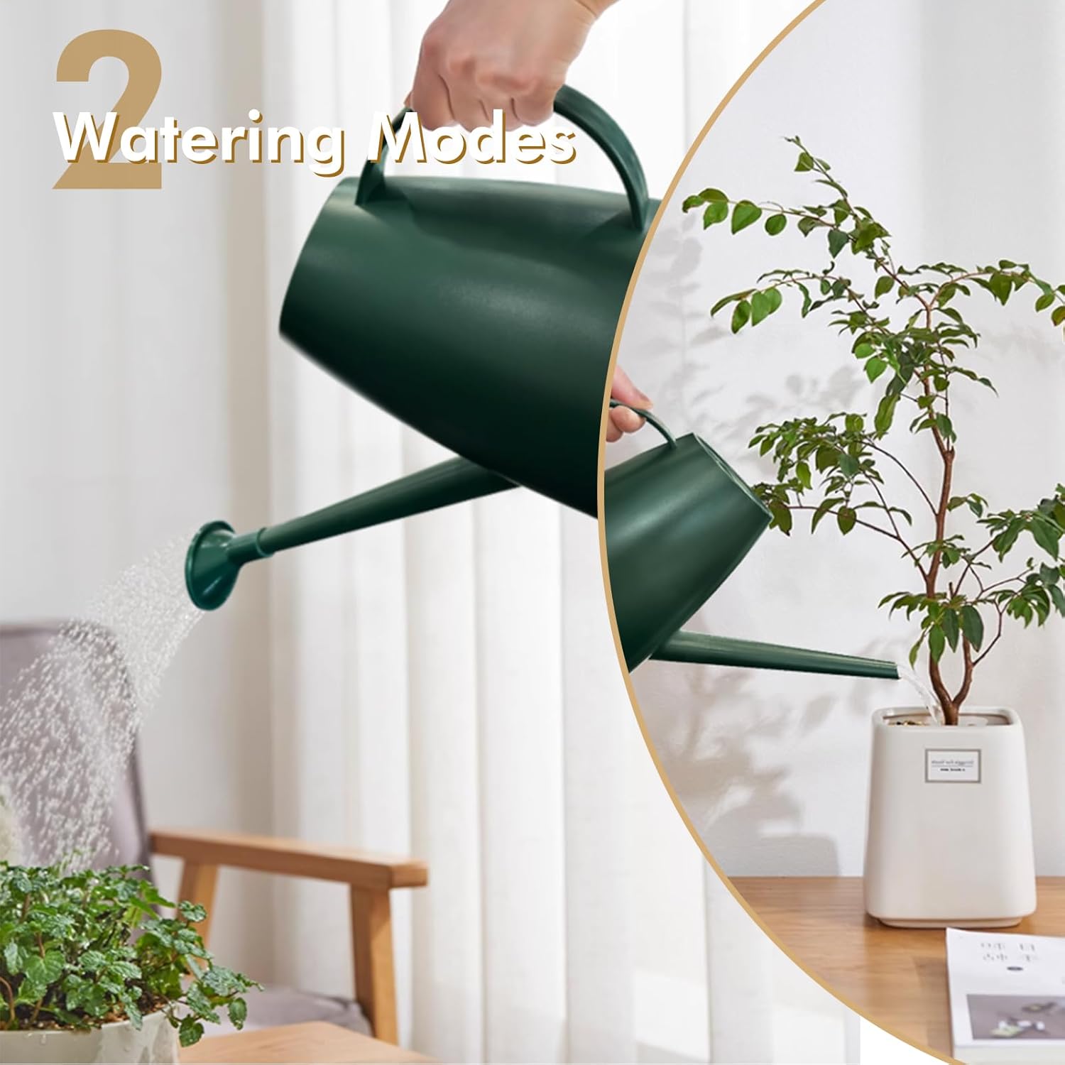 Watering Can for Indoor Outdoo - مراجعة Watering Can Long Spout وسعره