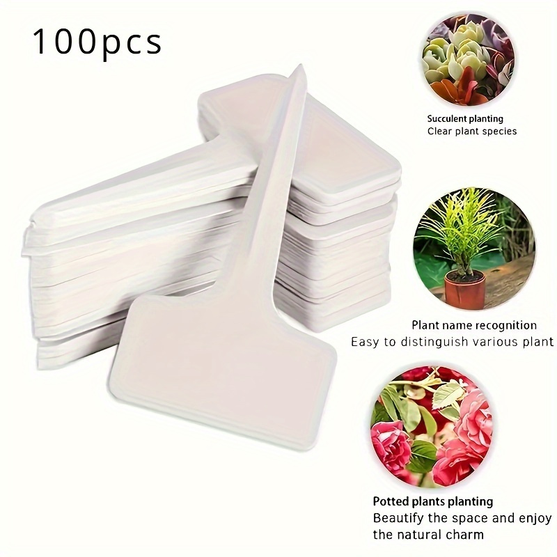 20/120pcs Durable T-Shaped Pla - مراجعة Gardening Tools Labeled وسعره