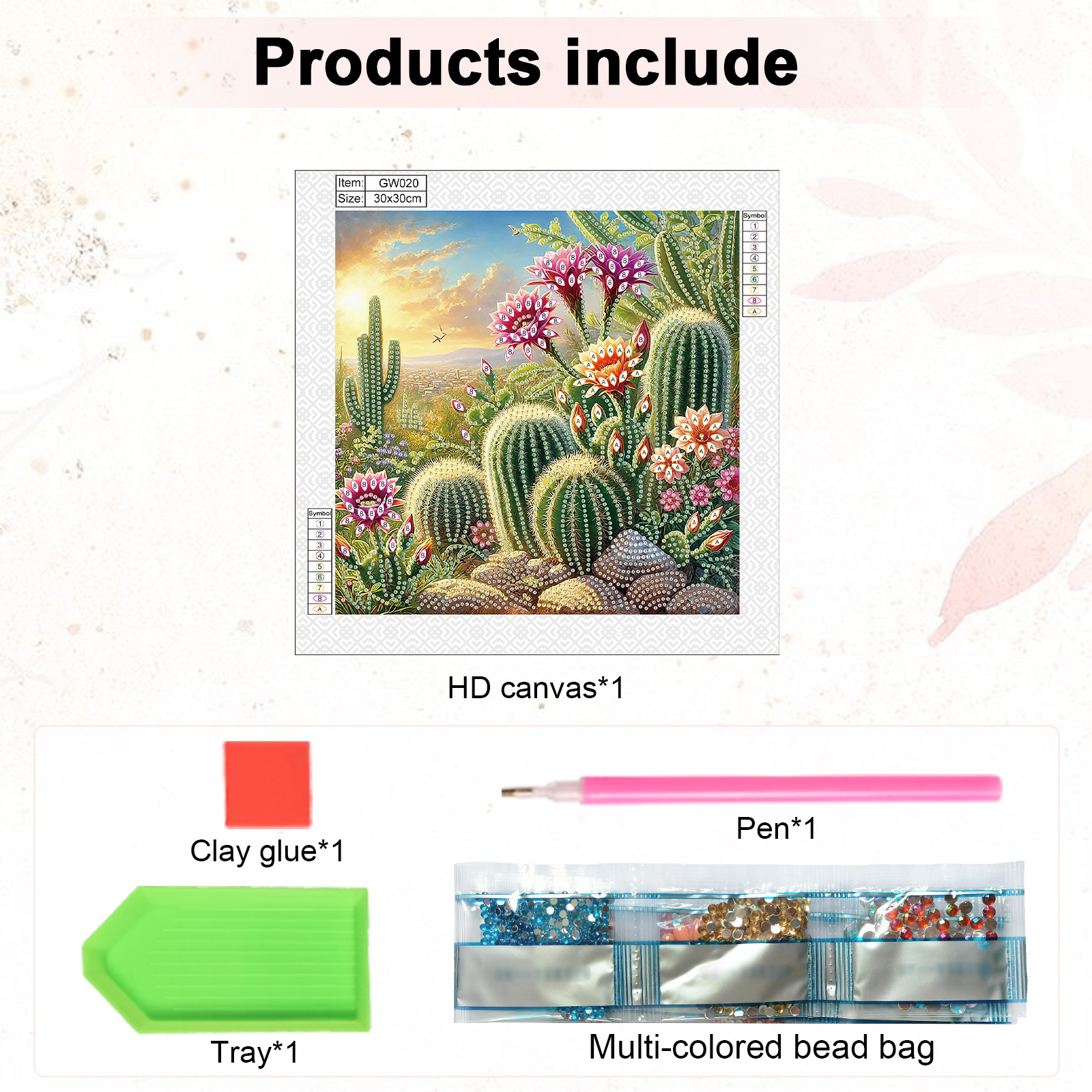 5D DIY Diamond Painting Flower - مراجعة Gardening Tools Diy وسعره