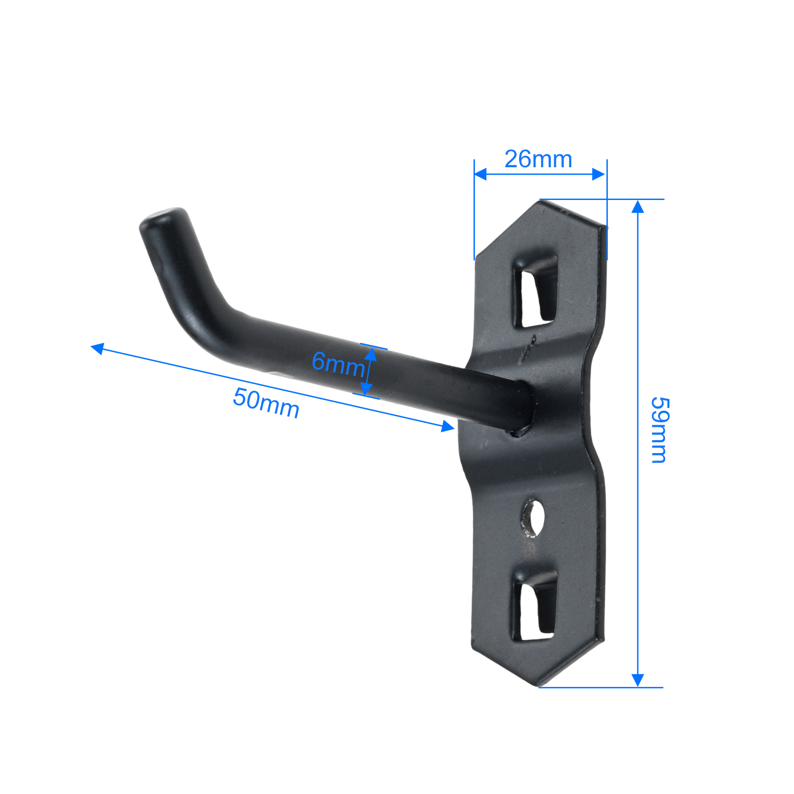 10Pcs/set 50mm Black Hole Boar - مراجعة Gardening Tools Rack وسعره