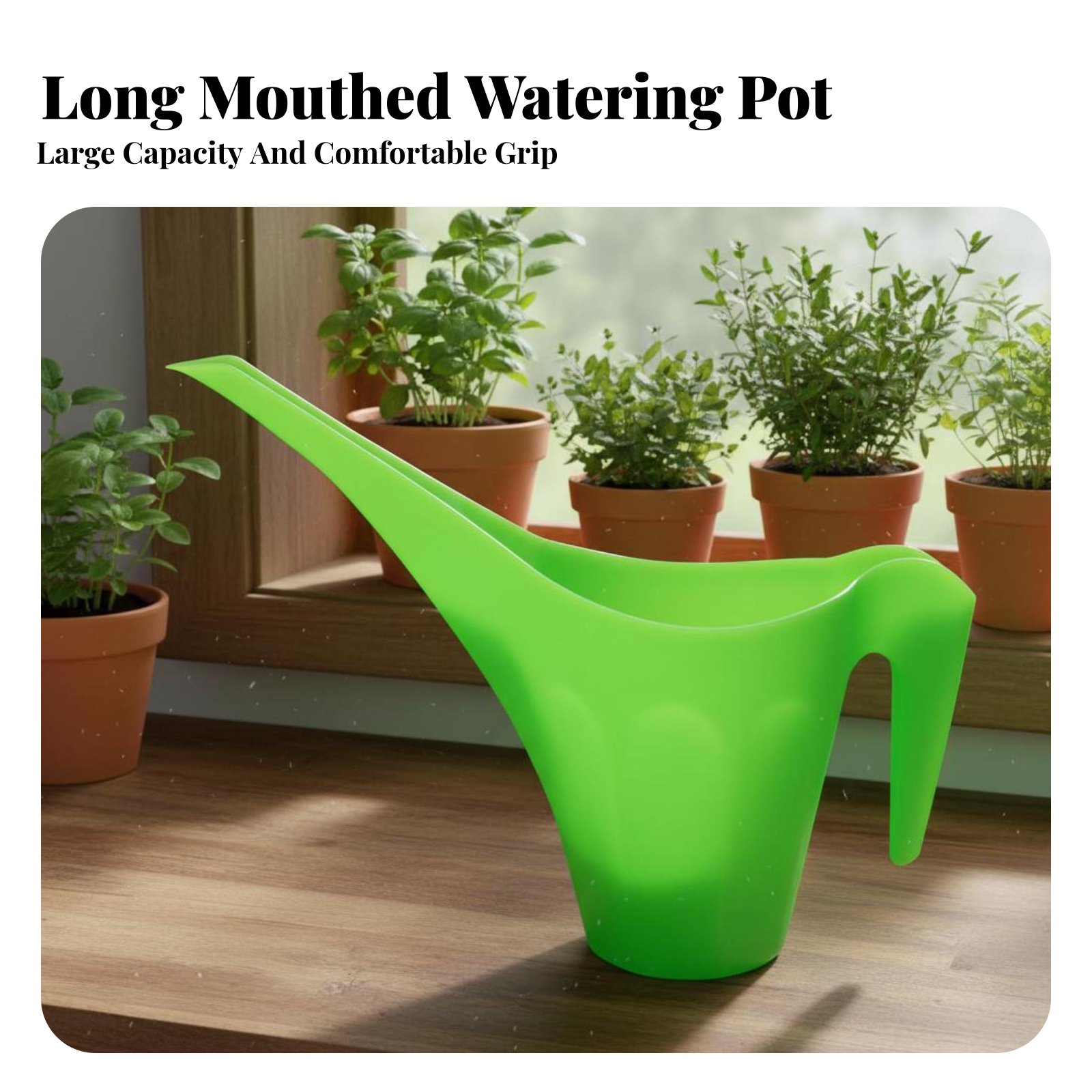Plastic Watering Can with Spri - مراجعة Watering Can Long Spout وسعره