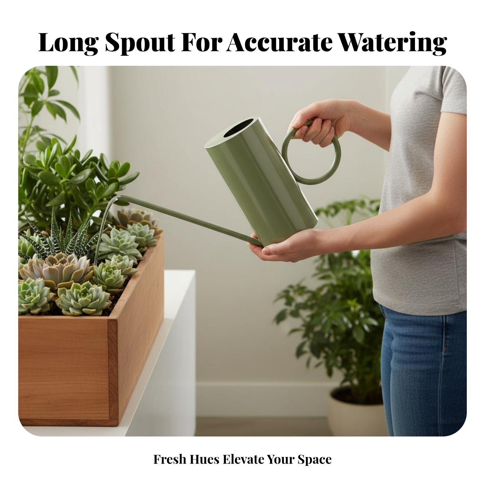 Long Spout Watering Can 1.5L C - مراجعة Watering Can Long Spout وسعره