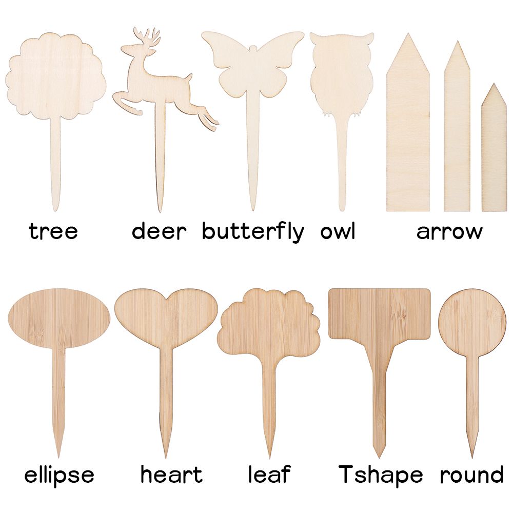10PCS Eco-Friendly Bonsai Orna - مراجعة Gardening Tools Labeled وسعره