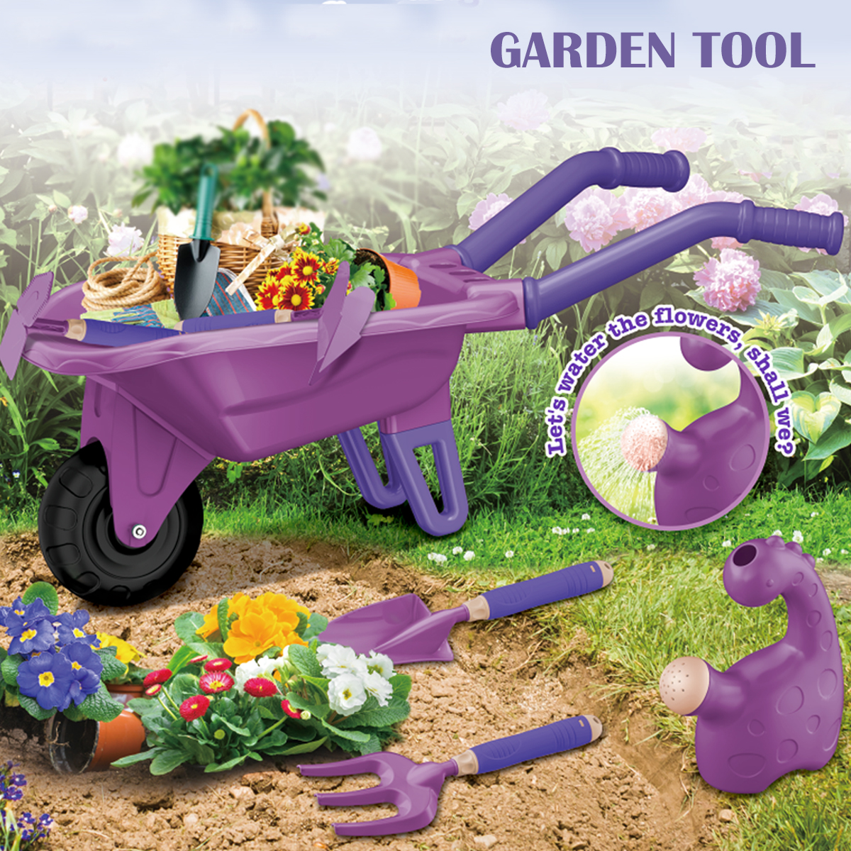 Gardening Tool Set Toys for ki - مراجعة Gardening Tools Toddler وسعره
