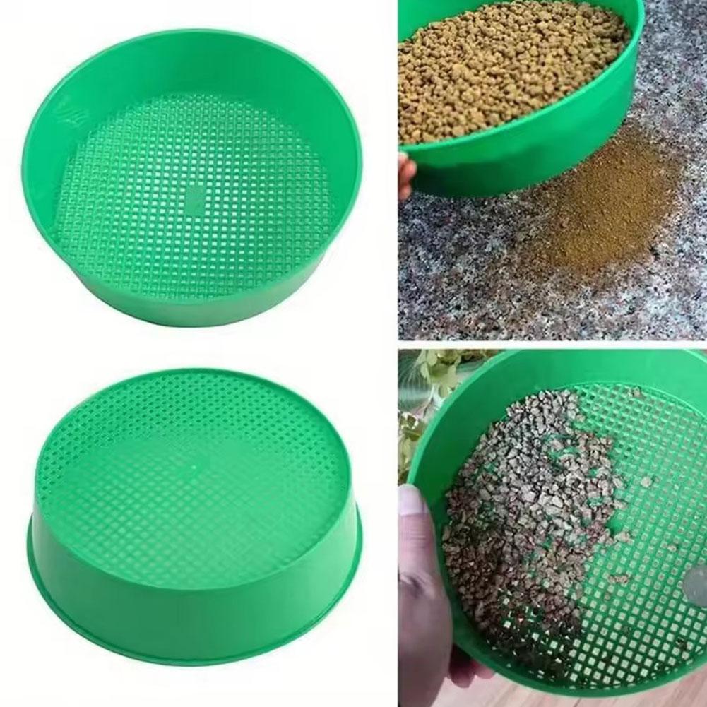 Round Plastic Soil Sifter Tool - مراجعة Gardening Tools Needed وسعره