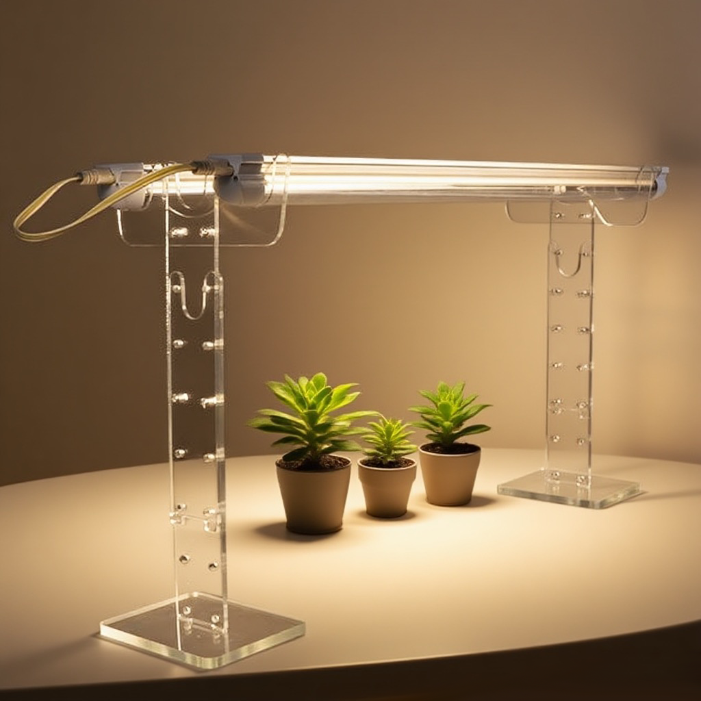 Adjustable Grow Light Stand Ra - مراجعة Gardening Tools Rack وسعره