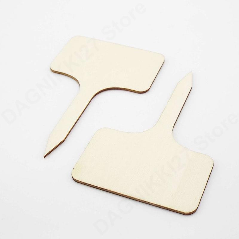 10x T-Type Wooden Plant Labels - مراجعة Gardening Tools Labeled وسعره