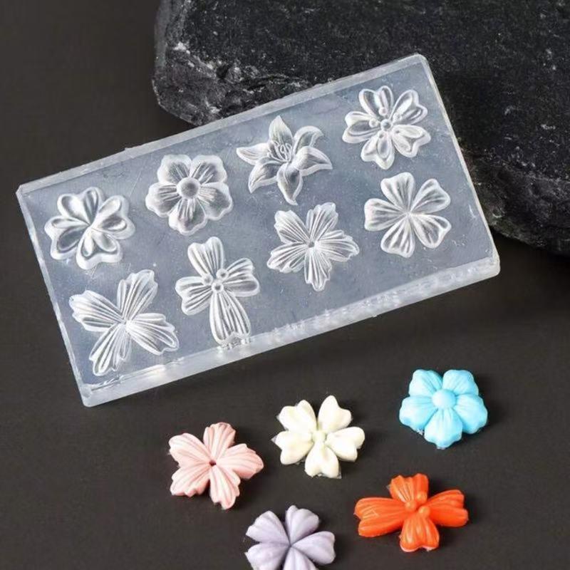 New Flower Nail Art Mold 3D Si - مراجعة Gardening Tools Diy وسعره