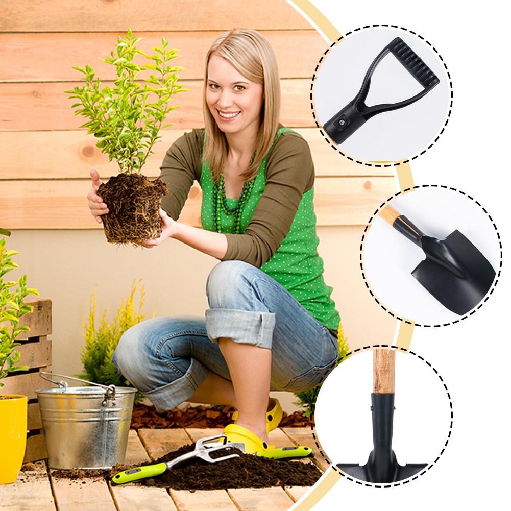 36cm Garden Shovel WIth Wooden - مراجعة Gardening Tools Toddler وسعره