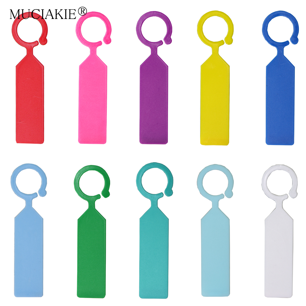 MUCIAKIE 50PCS Ring Plastic Ha - مراجعة Gardening Tools Labeled وسعره