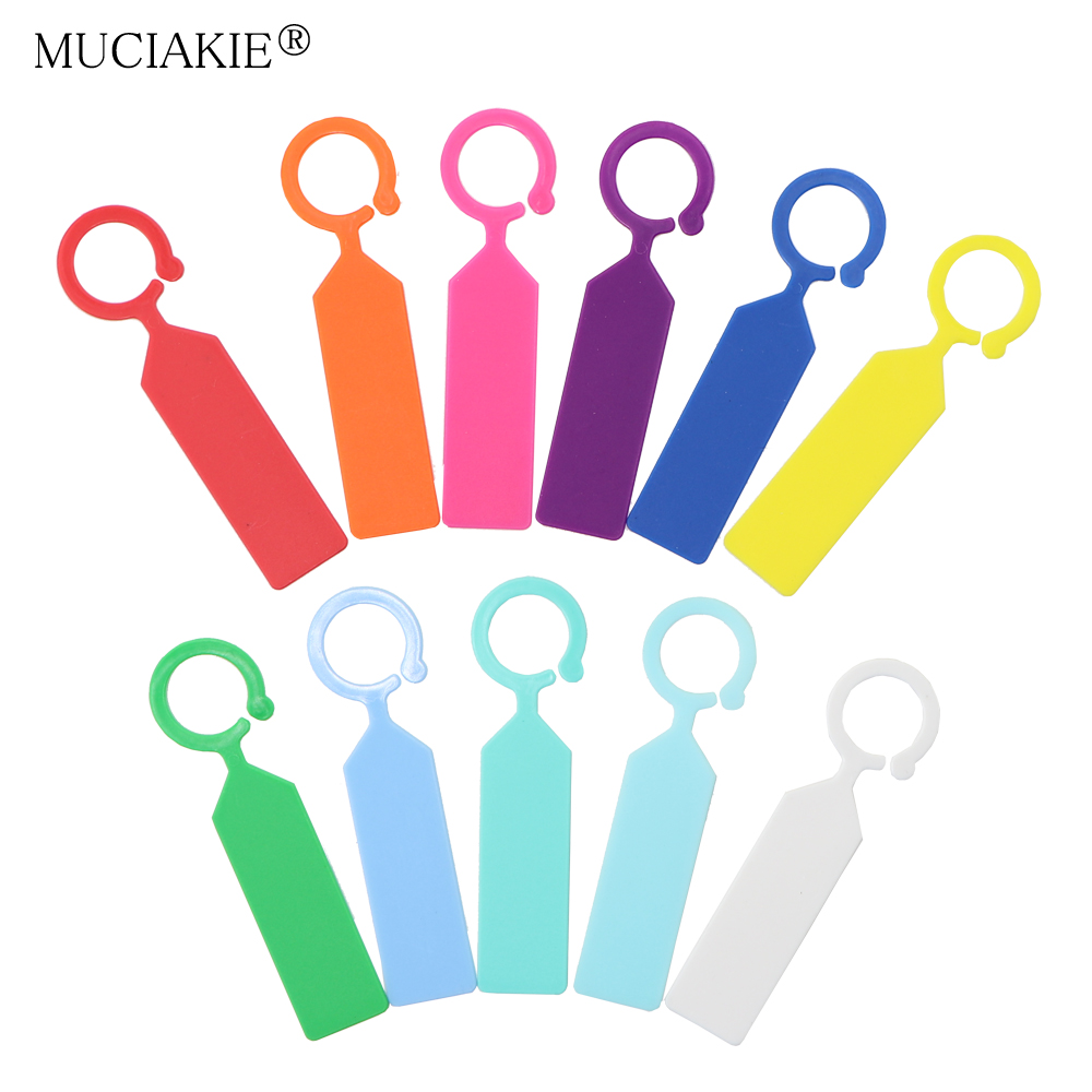 MUCIAKIE 50PCS Ring Plastic Ha - مراجعة Gardening Tools Labeled وسعره