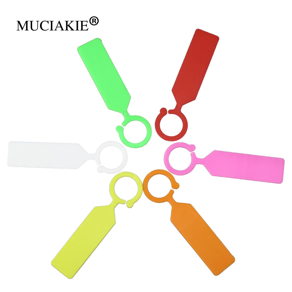MUCIAKIE 50PCS Ring Plastic Ha - مراجعة Gardening Tools Labeled وسعره
