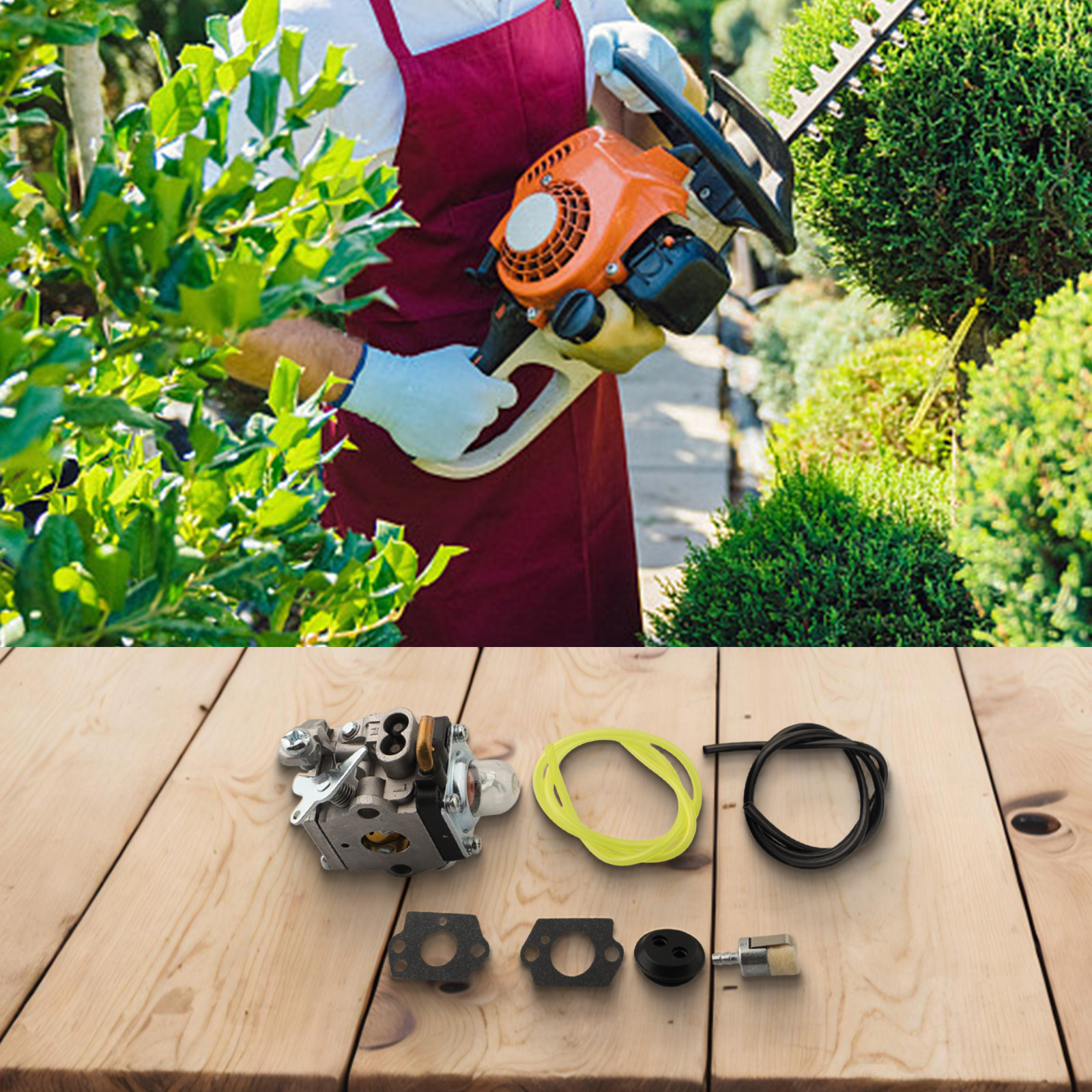 122HD45 Carburetor Color As Th - مراجعة Gardening Tools Name With Picture وسعره
