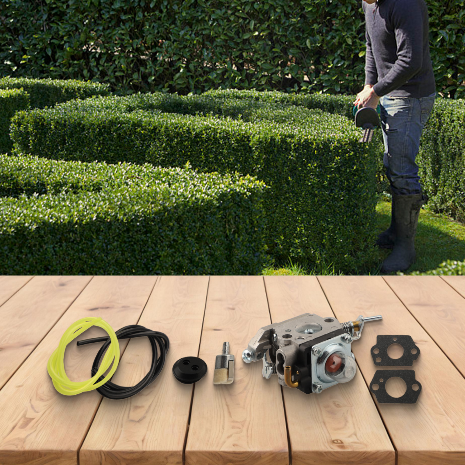 122HD45 Carburetor Color As Th - مراجعة Gardening Tools Name With Picture وسعره