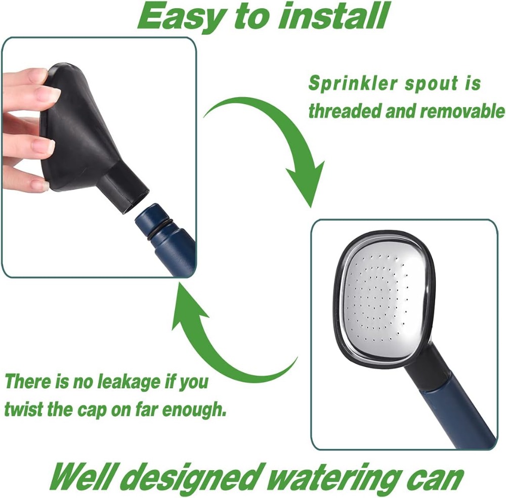 1 Gallon Watering Can for Indo - مراجعة Watering Can Long Spout وسعره