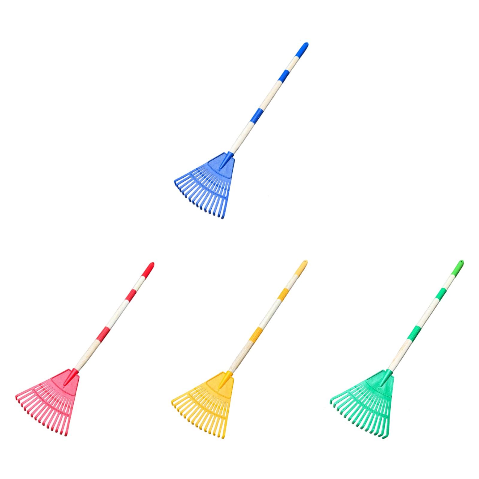 Leaf Rake 3 Sections with Long - مراجعة Gardening Tools Toddler وسعره